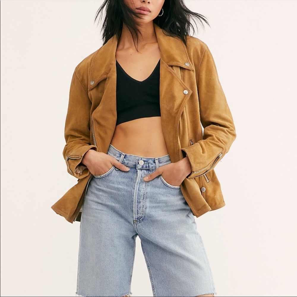 NWOT Free People Jealousy Suede Jacket - Picture 3 of 12